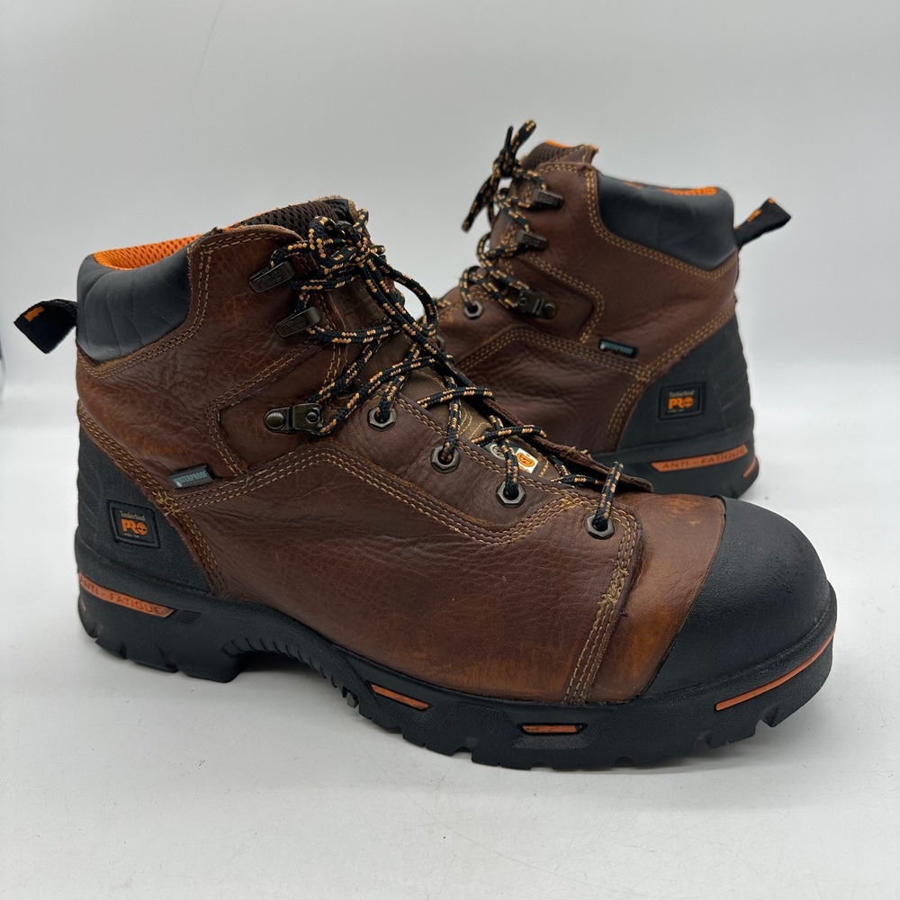 Timberland PRO A6201 Mens 13M Endurance Waterproof 6-Inch Steel Toe Work Boots